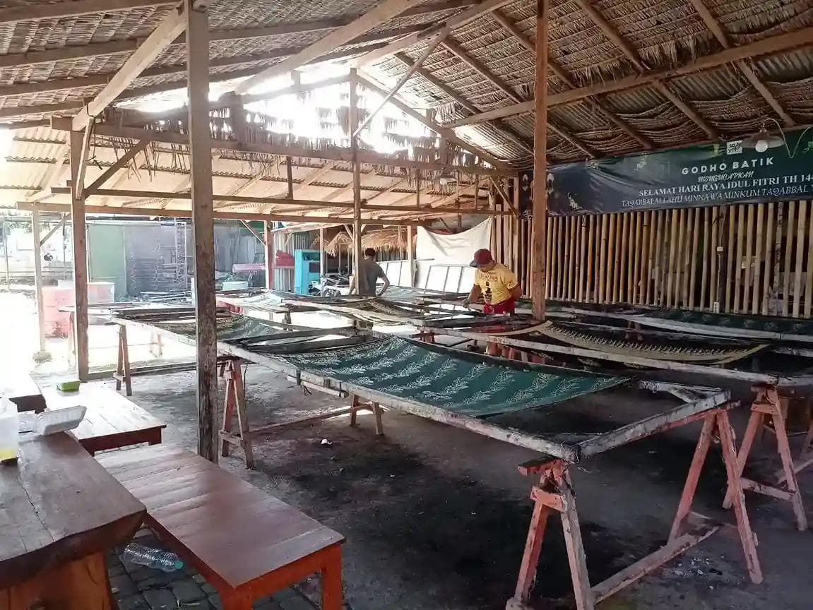 Workshop produksi Godho Batik