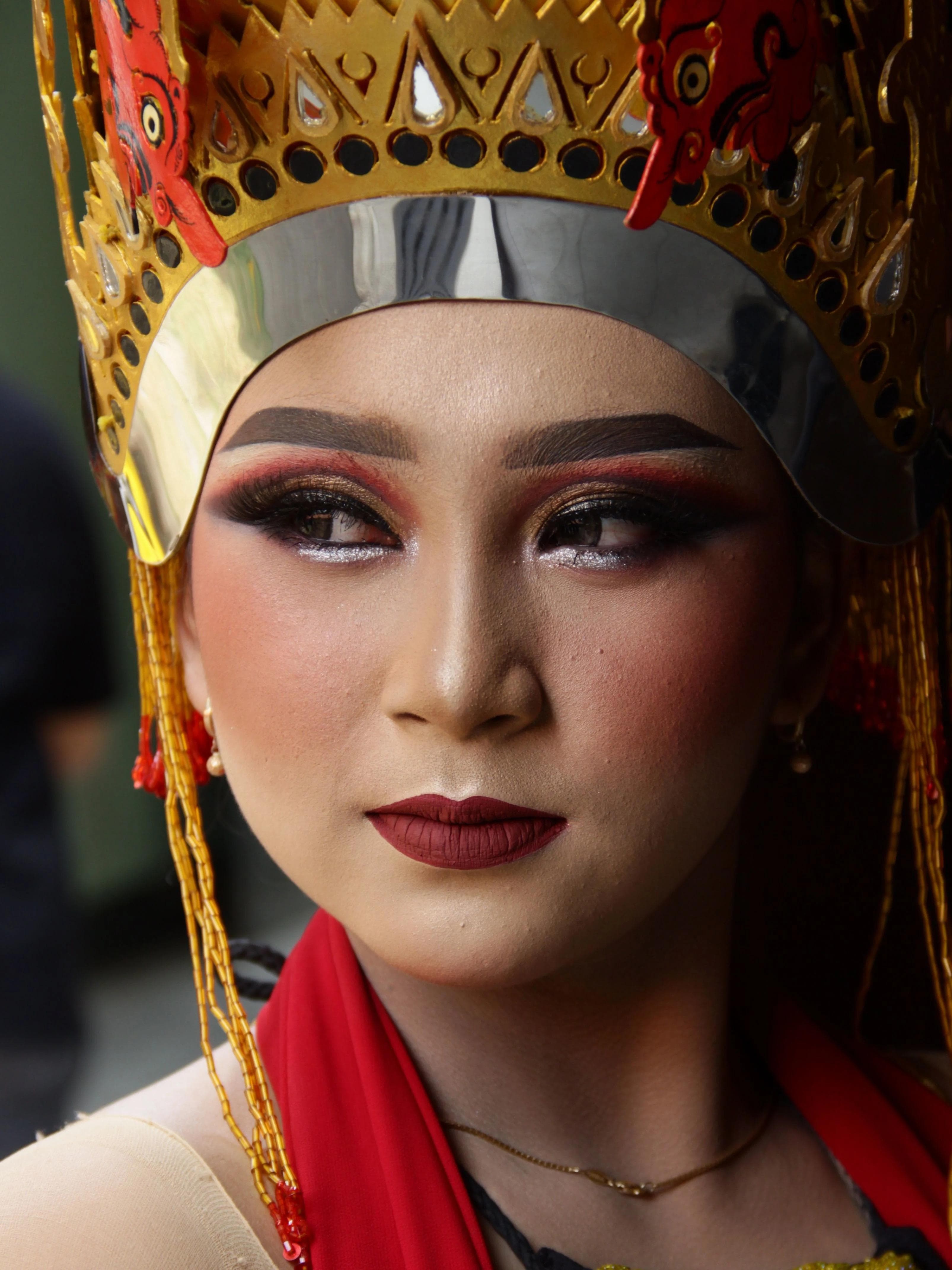 wajah remaja penari gandrung