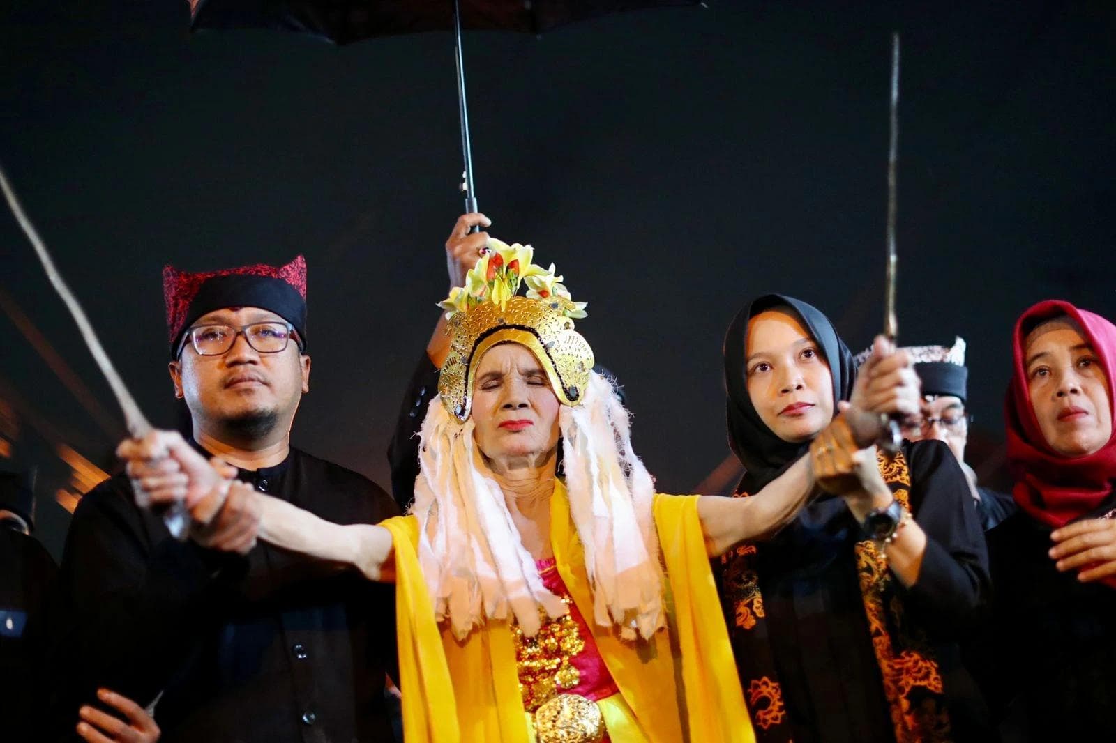 Seblang ritual ceremony