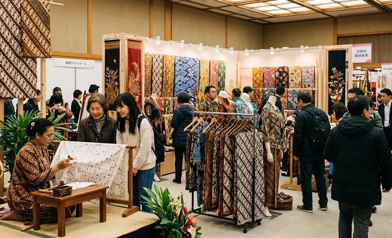 Pameran Batik Indonesia di Jepang: Bukti Batik Kian Mendunia dan Diminati Global