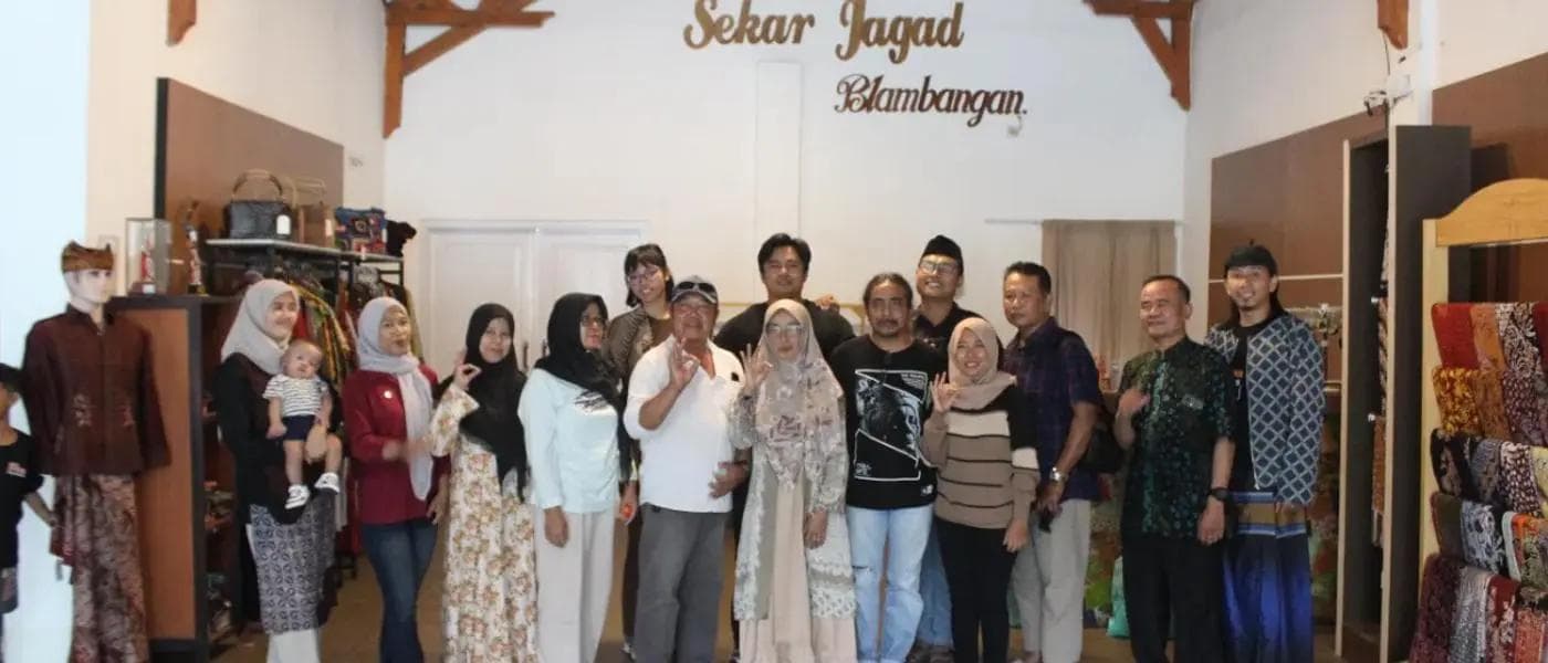 Community gathering at Sekar Jagad